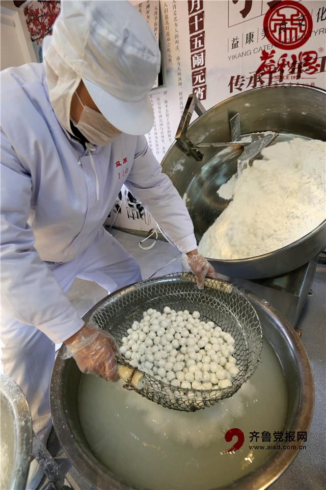 益利思元宵制作過程