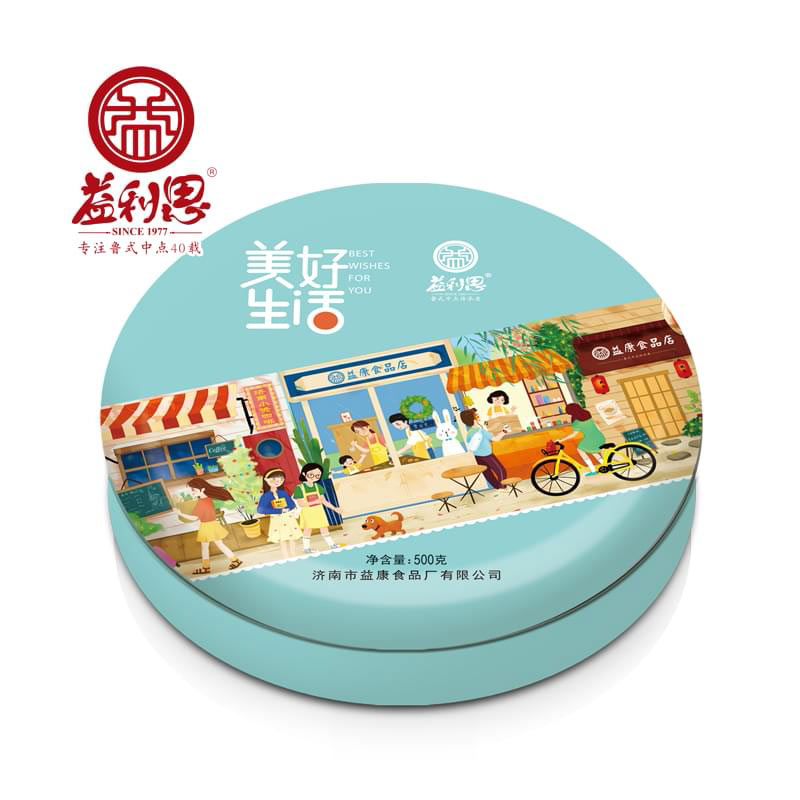 益利思美好生活圓鐵盒