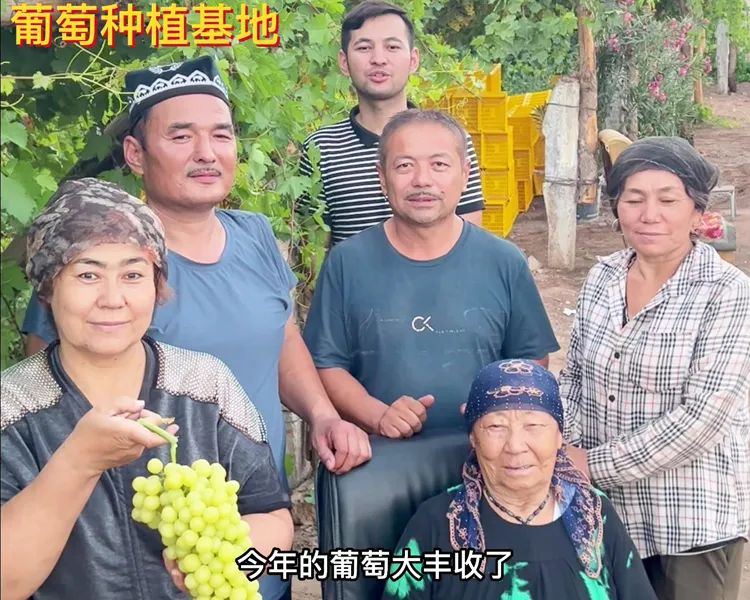 來自“葡萄軟月”原材料葡萄種植基地的祝福