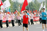 董事長王忠本先生十一屆全運(yùn)會火距傳遞