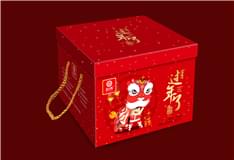 益利思“過(guò)年了”糕點(diǎn)禮盒---舞獅迎春